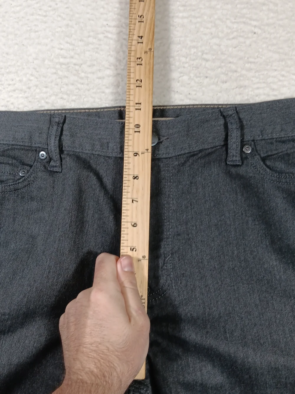 Banana Republic Jeans Mens 35x30 Gray Travel Jean Slim Fit Stretch Casual